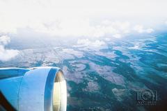 Ascending above Kota Bahru towards KLIA2