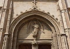 Llotja de Palma entrance in Palma de Mallorca