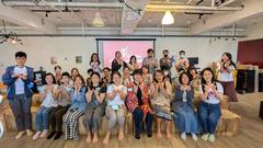 Group Picture at 2024 Art and Feminism in Taipei