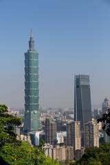 View of Taipei from Elephant Mountain