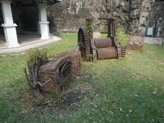 Baluarte de San Diego Gardens in Intramuros, Manila showcasing historical fortifications and lush greenery.