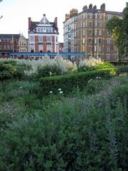 Potters Fields Park with a view of The Shard