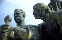 Loyalty Thatcher Memorial Fountain in Denver, Colorado by Lorado Taft, 1919