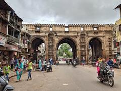 Teen Darwaja Three Gates in Ahmedabad