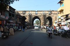 Teen Darwaza main gate for Bhadra Fort