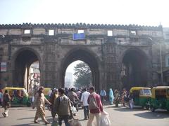 The Teen Darwaza Gate in Ahmedabad