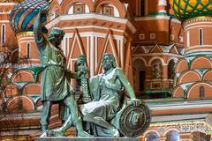 Monument to Minin and Pozharsky in Russia