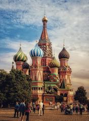 St. Basil's Cathedral on Red Square in Moscow