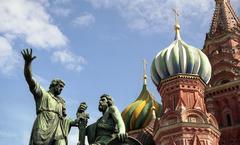 Minin and Pozharsky monument in Moscow