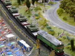 Grand Maket de Rusia model exhibit in Saint Petersburg