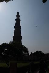 Qutob Minar, a towering 73-meter tall architectural marvel in Delhi, India