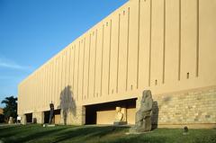 Western façade of the Luxor Museum, Egypt