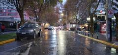 Calle José Joaquín Vallejos in Llano Subercaseaux, Chile