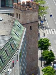 Löwenturm seen from Alter Peter in Munich