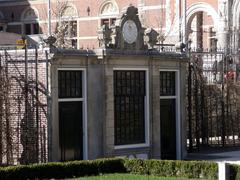 Rijksmuseum in Amsterdam on a sunny day