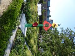 Joan Miró sculpture at Rijksmuseum garden in Amsterdam