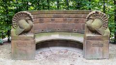 Garden Seat in the sculpture garden of the Rijksmuseum Amsterdam