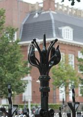 wrought iron fence detail Rijksmuseum