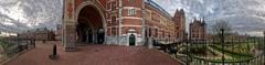 Amsterdam Museumplein Rijksmuseum Sculpture Garden 360° Panorama