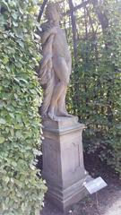 Statue of Apollo in Rijksmuseum Amsterdam garden