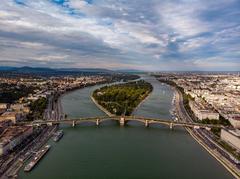 Budapest Margarethenbrücke and Margaretheninsel