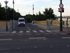 Budapest Margaret Bridge entry to Margaret Island