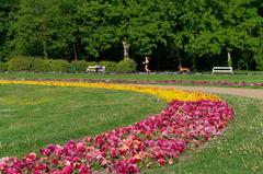 Margaret Island park in Budapest