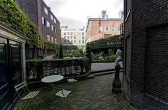 18th-century city garden at Museum Willet-Holthuysen in Amsterdam