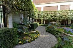 18th Century City Garden at Museum Willet-Holthuysen in Amsterdam