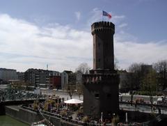 Holzmarkt, Drehbrücke, and Malakow-Turm in Cologne