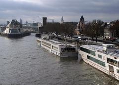 MS Aurelia, MS Swiss Gloria, MS Viking Helvetia, Imhoff Chocolate Museum, Cologne Drehbrücke and Malakoff Tower