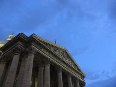 Facade of the Panthéon in Paris