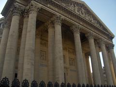 Panthéon of Paris with numerous tombs of French figures