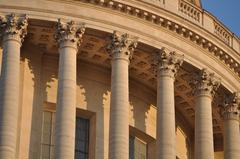 Upper columns of the Panthéon in Paris