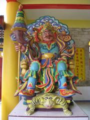 Great King Namthose (Vaisravana) statue at Enlightened Heart Temple