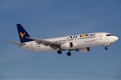 Air One Boeing 737-400 in flight