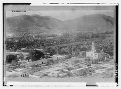 Hermosillo Mexico historical glass negative