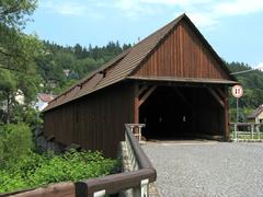 Radošov wooden bridge