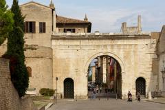 Arco d'Augusto monument in Italy