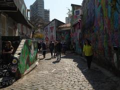 Beco do Batman graffiti alley in São Paulo