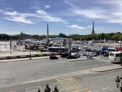 Heavy Traffic on the Place de la Concorde