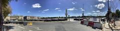 Panorama on the Place de la Concorde in Paris