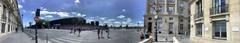 Panorama on the Place de la Concorde in Paris, France