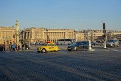 Citroën car at Place de la Concorde in Paris