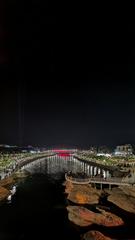 Dalal Corniche at night