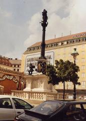 Pillar of Mary at Am Hof Square in Vienna