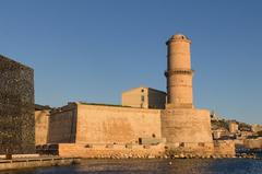 Fort Saint-Jean in Marseille, France, April 2017