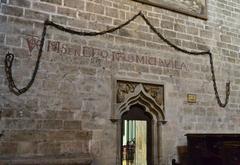 Chains from the Port of Marseille, chapter house of Valencia Cathedral