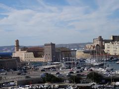 Fort Saint-Jean and Church of St. Laurent in Marseille, France