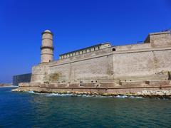 Fort Saint-Jean viewed from the sea